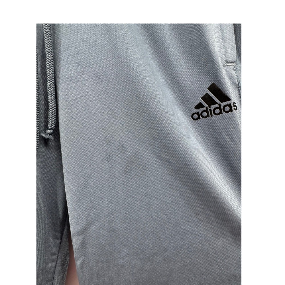 Adidas Mens Dazzle Track Pants Blue Grey Stripes Sweatpants Joggers Size Medium - Picture 8 of 13